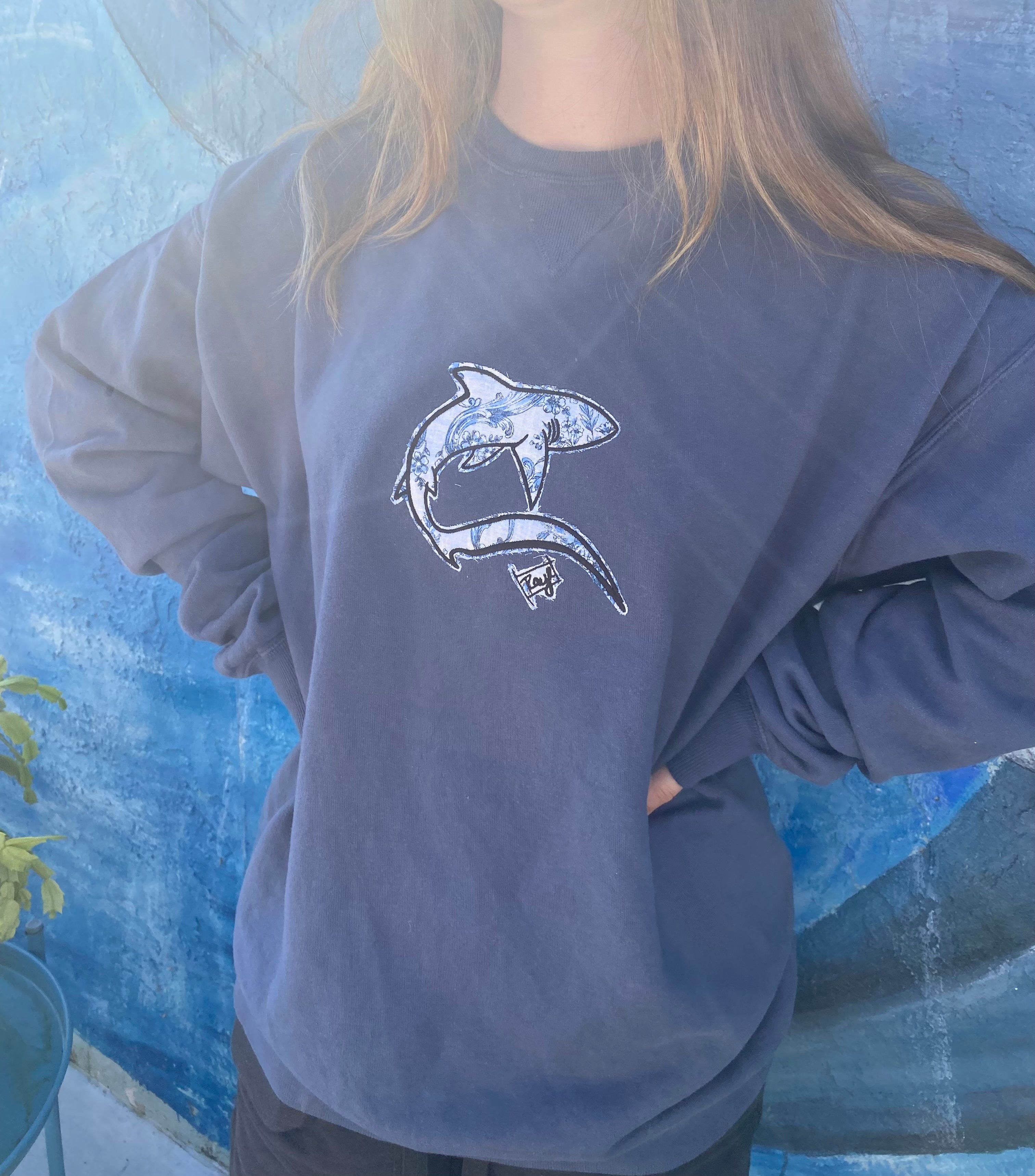 Sweatshirt Thresher Shark-Raye&