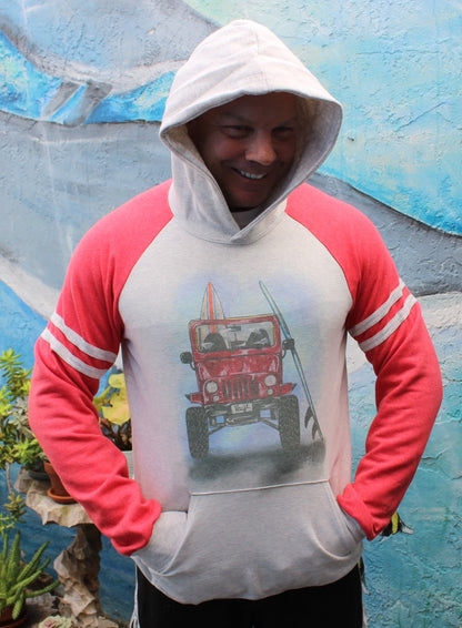 Fall Sale!! Beach Jeep Hoodie-Raye&