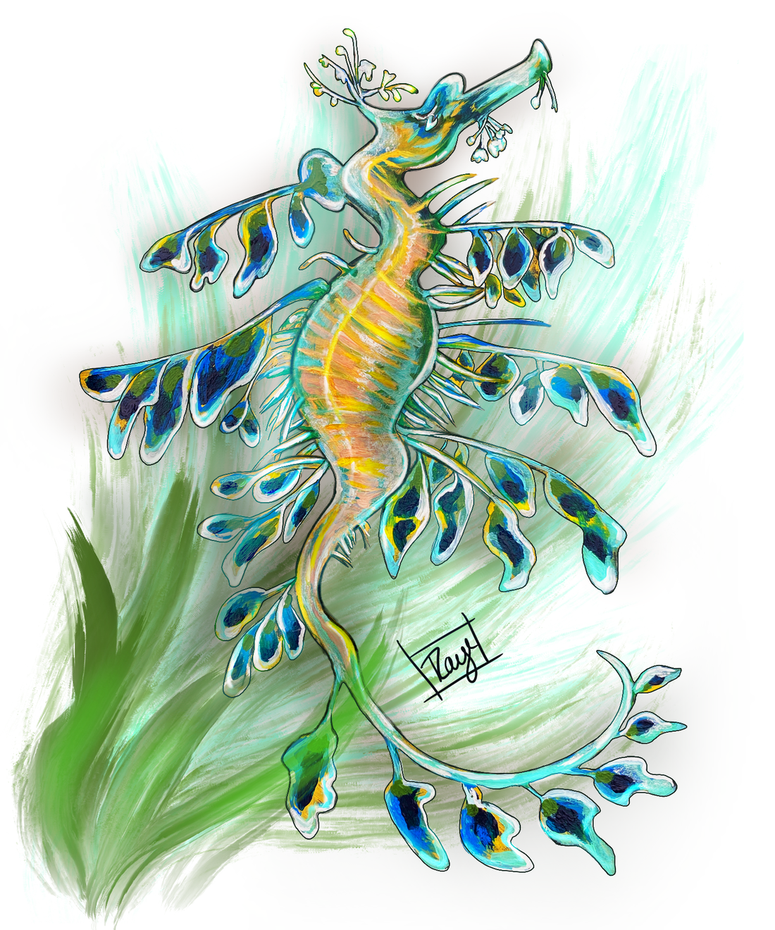 Dragon Sea Horse