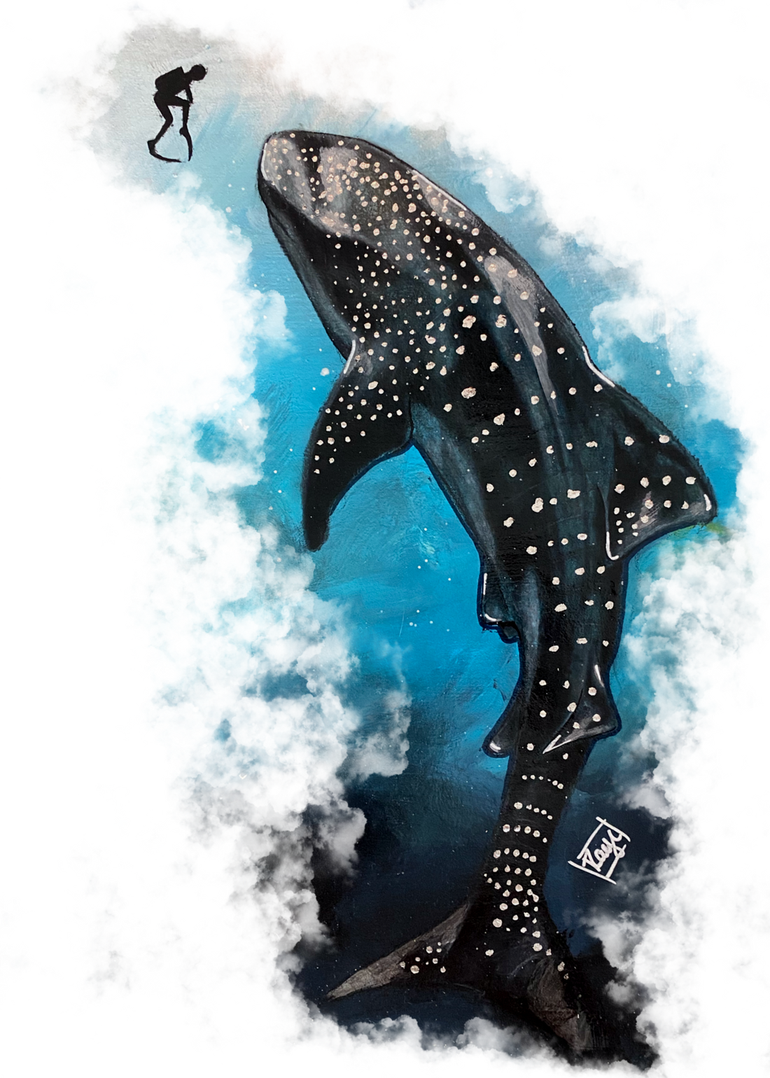 Youth Whale Shark-Raye&